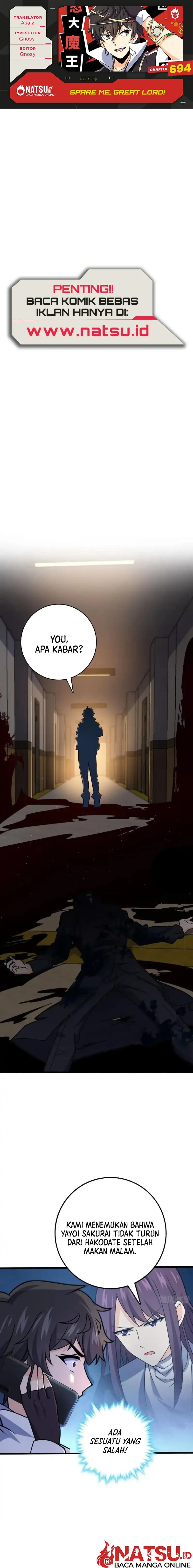 Spare Me, Great Lord! Chapter 694 Gambar 1